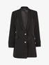 Veste blazer oversize - Noir - 1