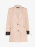 Veste blazer oversize - Rose poudré - 1