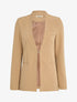 Blazer long uni - Beige - 1