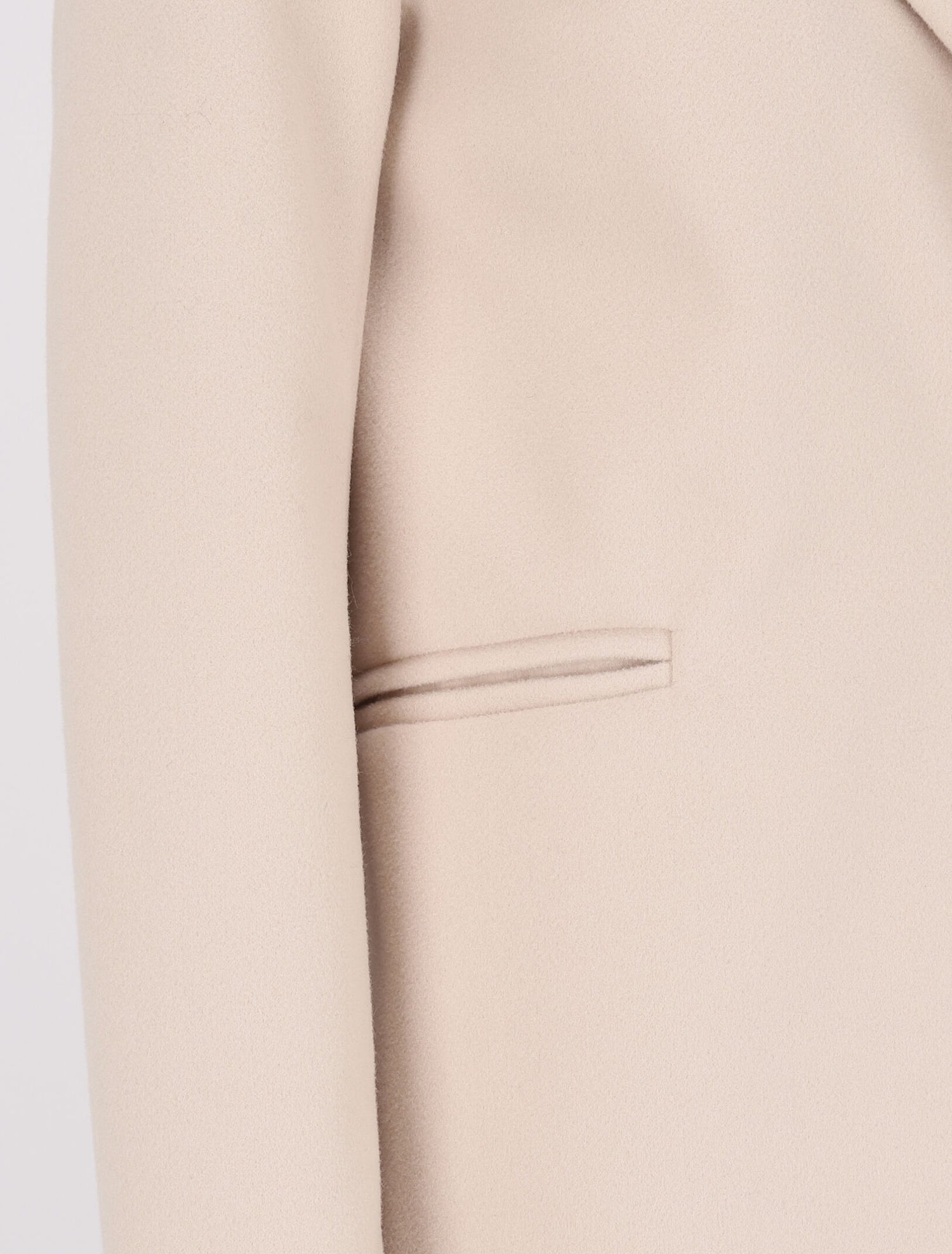 Manteau classique à un bouton - Beige - 3