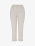 Jean à ourlet coupe droite - Beige - 1