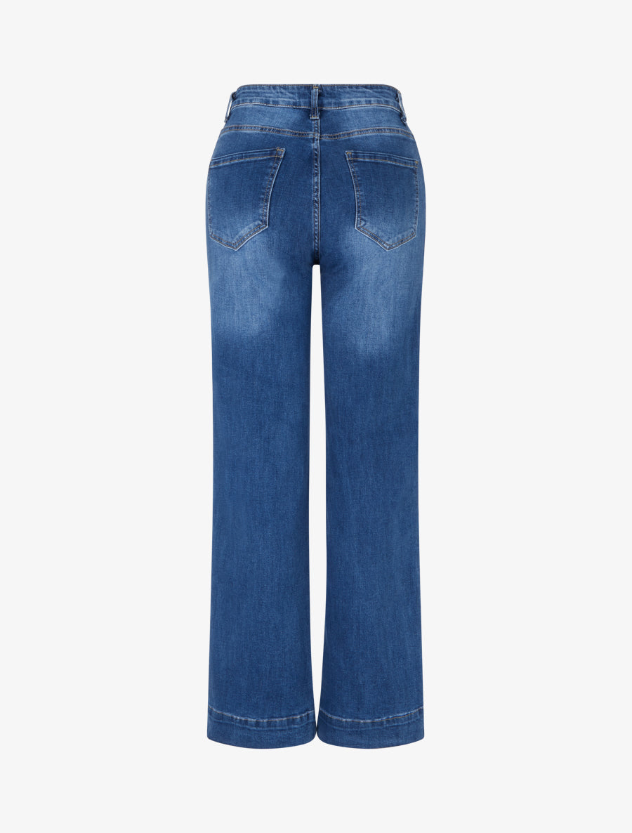 Jupe Longue Jean Stretch Bleu BS CASUALS Taille 56 - Le Confort Maxi Au Quotidien