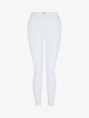 Jean uni coupe skinny - Blanc - 1