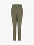 Jean taille haute coupe slim - Kaki - 4