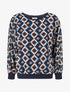 Top en voile à motifs 70&