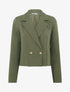 Veste courte unie - Kaki - 1