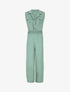 Combinaison droite taille élastiquée - Vert d&