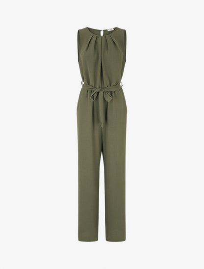 Combinaison droite sans manches - Kaki - 1
