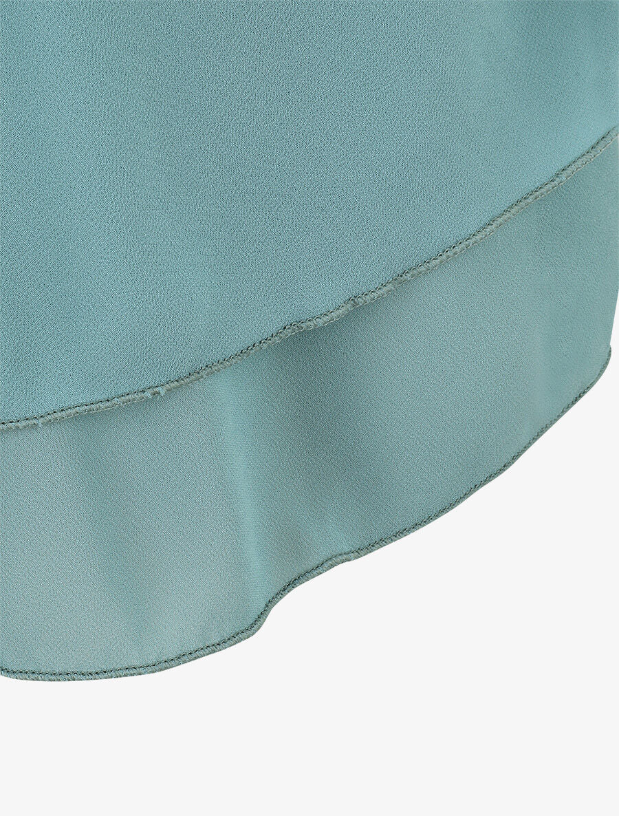Top uni à bretelles imprimé aztèque - Turquoise - 3