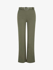 Pantalon long stretch - Kaki - 1