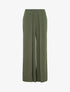 Pantalon fluide à double pans - Kaki - 1