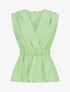 Top empire sans manches uni - Vert pomme - 1