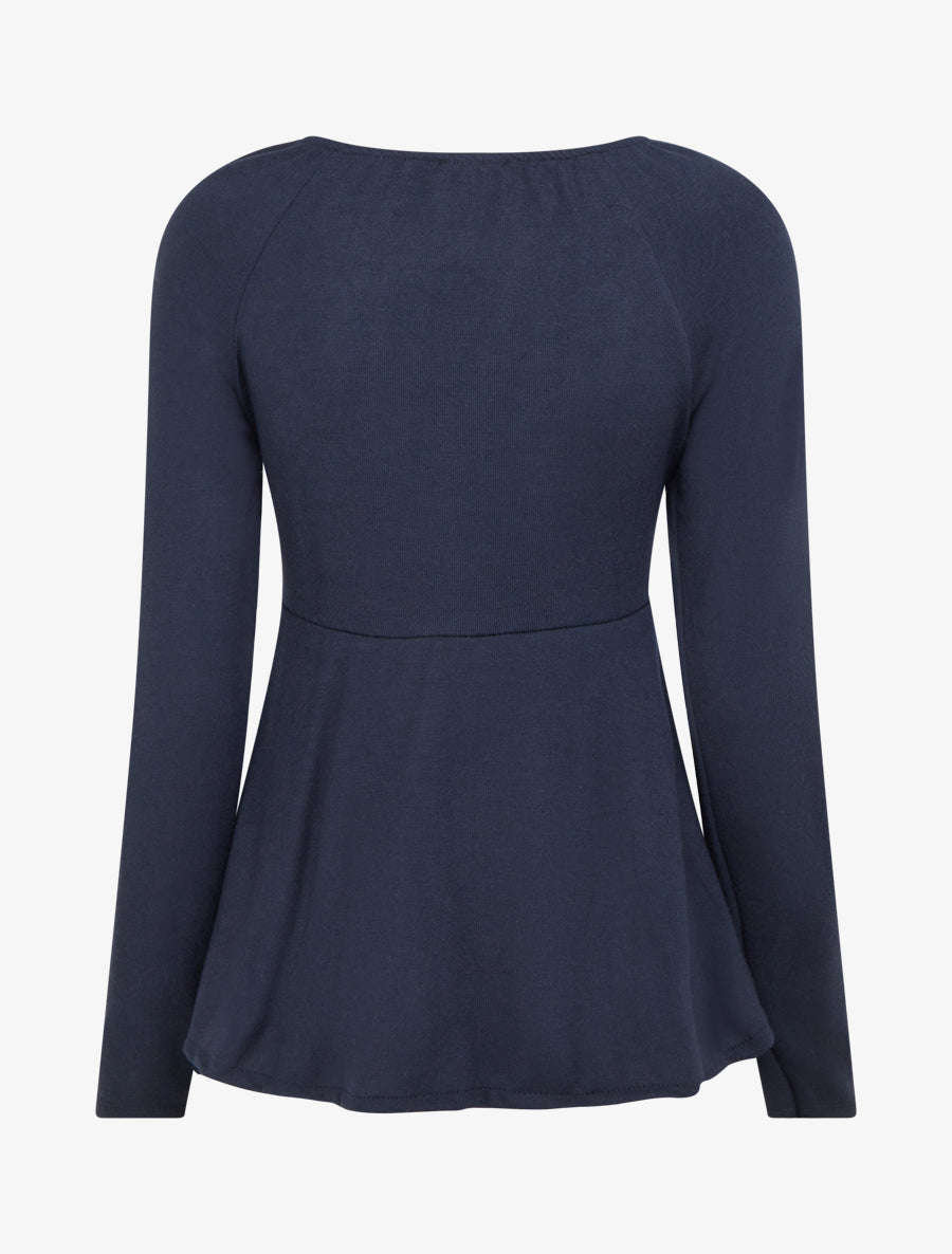 Pull fin à liens de serrage - Marine - 2