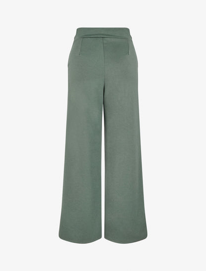 Pantalon à empiècement stylisé - Kaki - 2