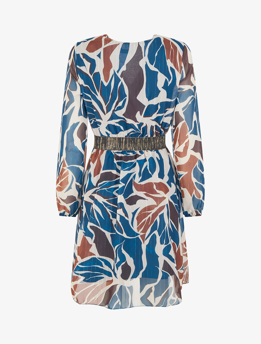 Robe LOFT Fluide Noir Et Blanc à Carreaux - Taille 38/M - Occasion Très Bon état