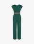 Combinaison unie sans manches - Vert sapin - 1