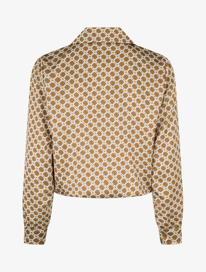Blouse satinée imprimé 70&