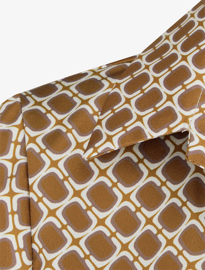 Blouse satinée imprimé 70&