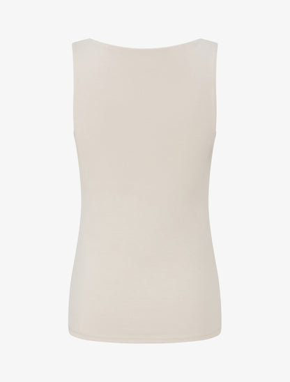 Débardeur classique uni - Beige - 2