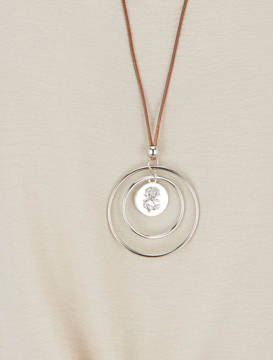 Top uni à nouer et manches courtes - Beige - 3