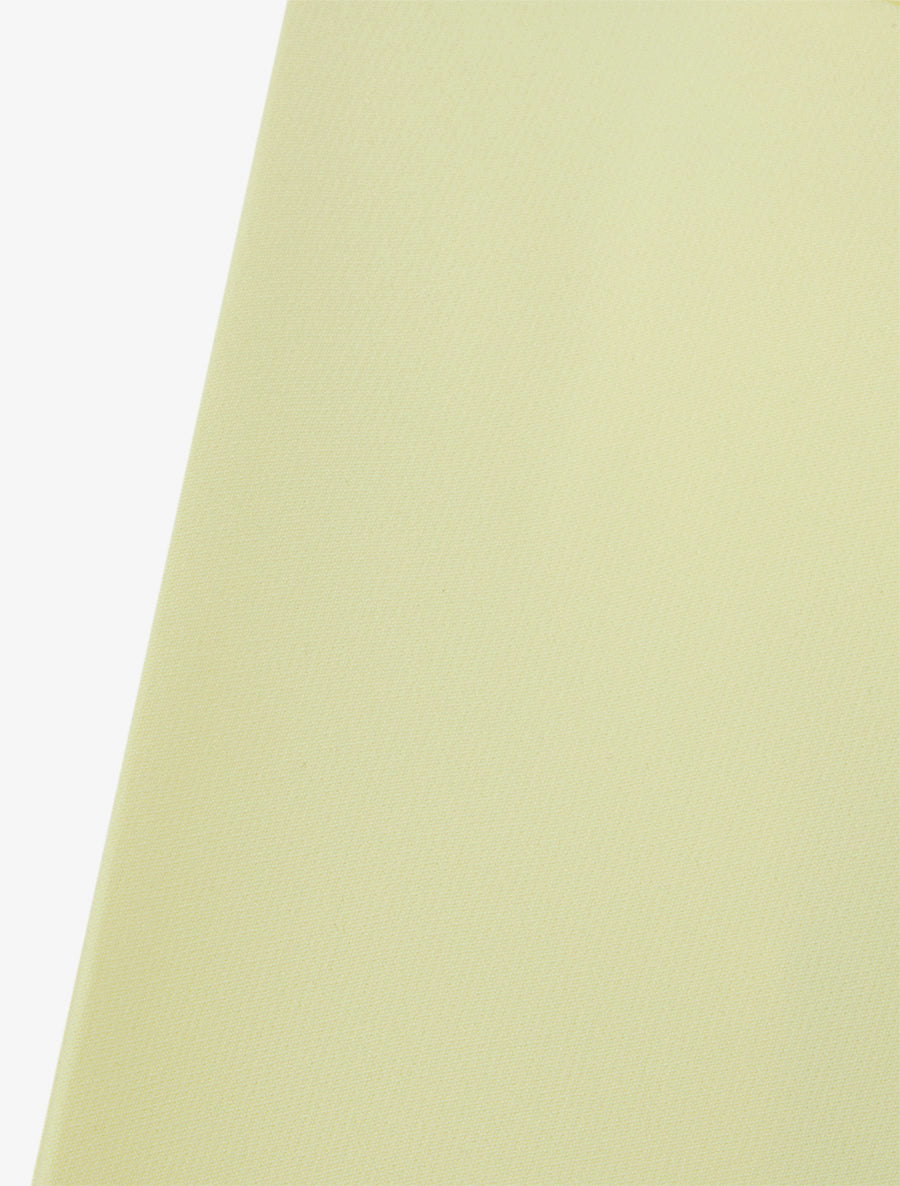 Veste droite à épaulettes - Jaune pastel - 3