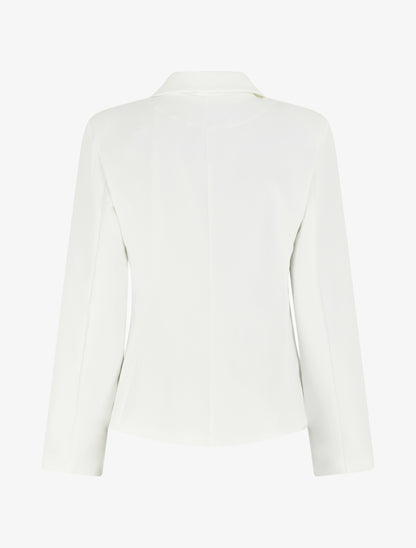 Blazer droit classique - Blanc - 2