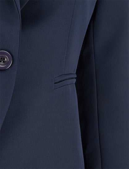 Blazer droit classique - Marine - 3