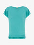 Pull fin uni en maille - Vert d&