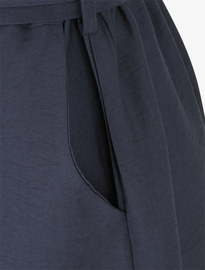 Combishort boutonné sans manches - Marine - 3