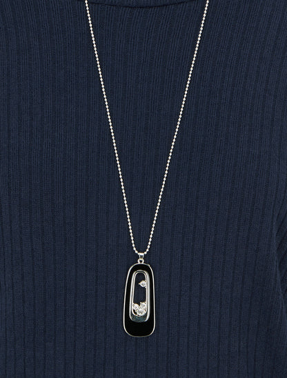 Pull côtelé à manches longues style chuave-souris - Marine - 3
