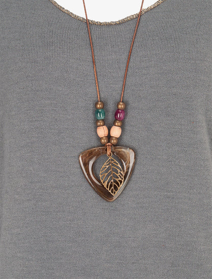 Pull fin à bords irisés - Gris foncé - 3