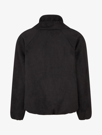 Bomber uni à poches - Noir - 2