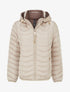 Doudoune ajustée matelassée - Beige - 1