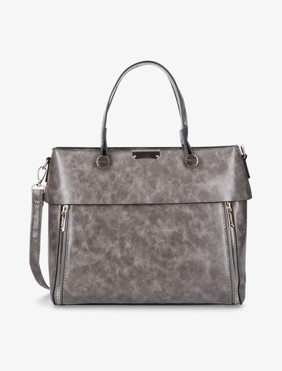Sac cabas Frankie - Taupe - 5