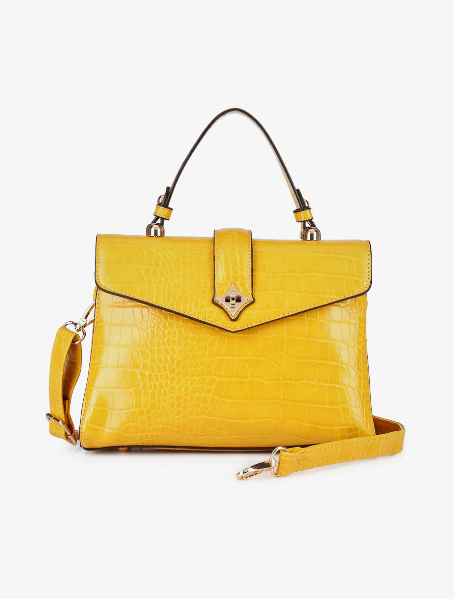 Sac à main Aurora - Jaune