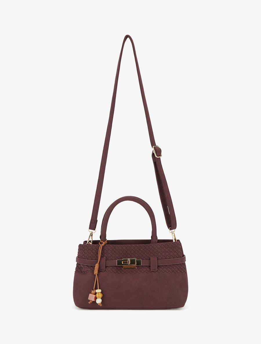 Sac à main Valeria - Prune - 3