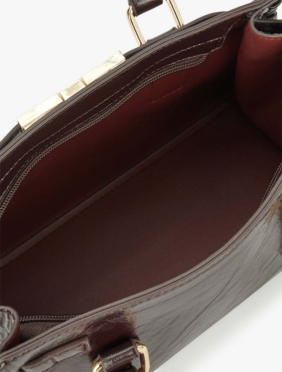 Sac à main Marthe - Marron - 4