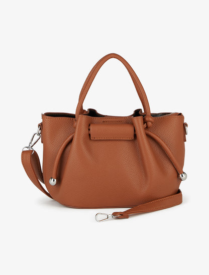 Sac besace Blanche - Camel - 