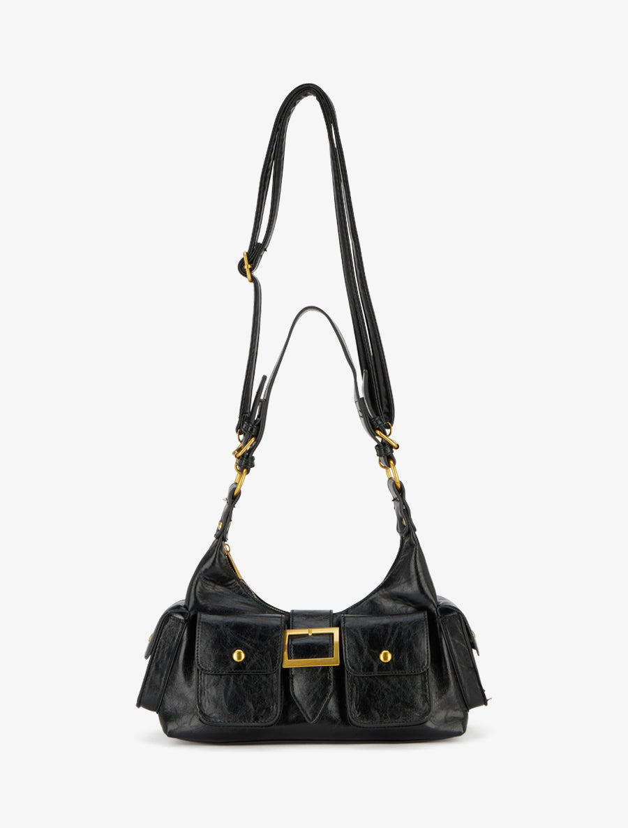 Sac besace Monica - Noir - 3