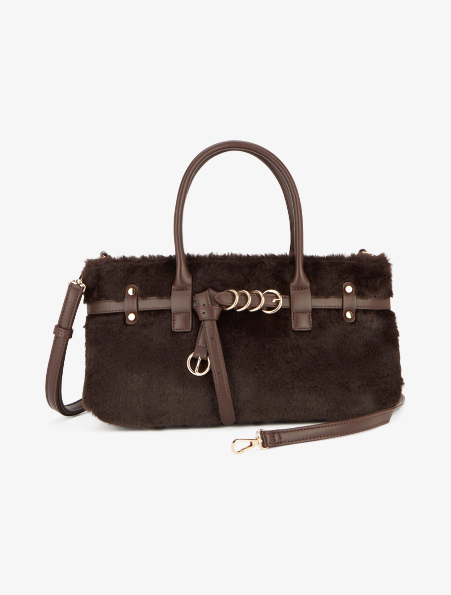 Sac besace Amy - Marron - 1