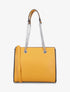 Sac à main Daphné - Jaune moutarde - 5