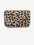 Sac banane rectangulaire à imprimé léopard - Camel - 7