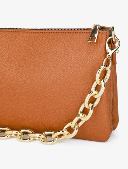 Sac besace Alana - Camel - 4