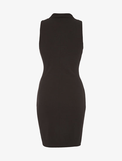 robe unie bas portefeuille - noir - 2