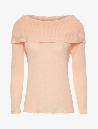 Pull basic col châle - noir - 3