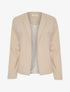 Veste basic à épaulettes - beige - 3