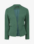 Veste unie ajustée - Vert émeraude - 1