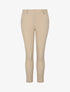 Pantalon slim 7/8 taille standard - Beige - 1