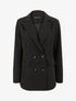 Blazer droit oversize - Noir - 1
