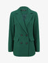 Blazer droit oversize - Vert sapin - 1